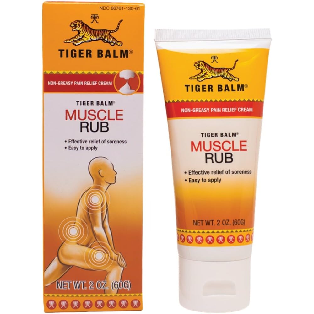 Tiger Balm Muscle Rub, 2 oz – Packaging May Vary