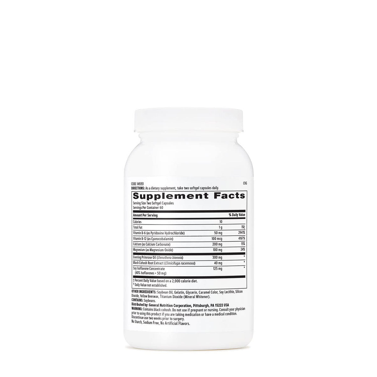 GNC Women's Phytoestrogen Formula | Supports Hormone and Mood Balance Plus Increased Energy