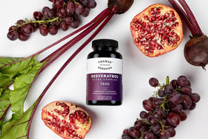 Thomas' all-natural Remedies Resveratrol 1600mg Organic Trans-Resveratrol Antioxidant Supplement with Organic Grape Seed Extract and Quercetin