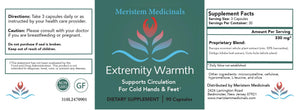 Extremity Warmth - for Cold Hands and Feet GenericBuy Supplements Australia