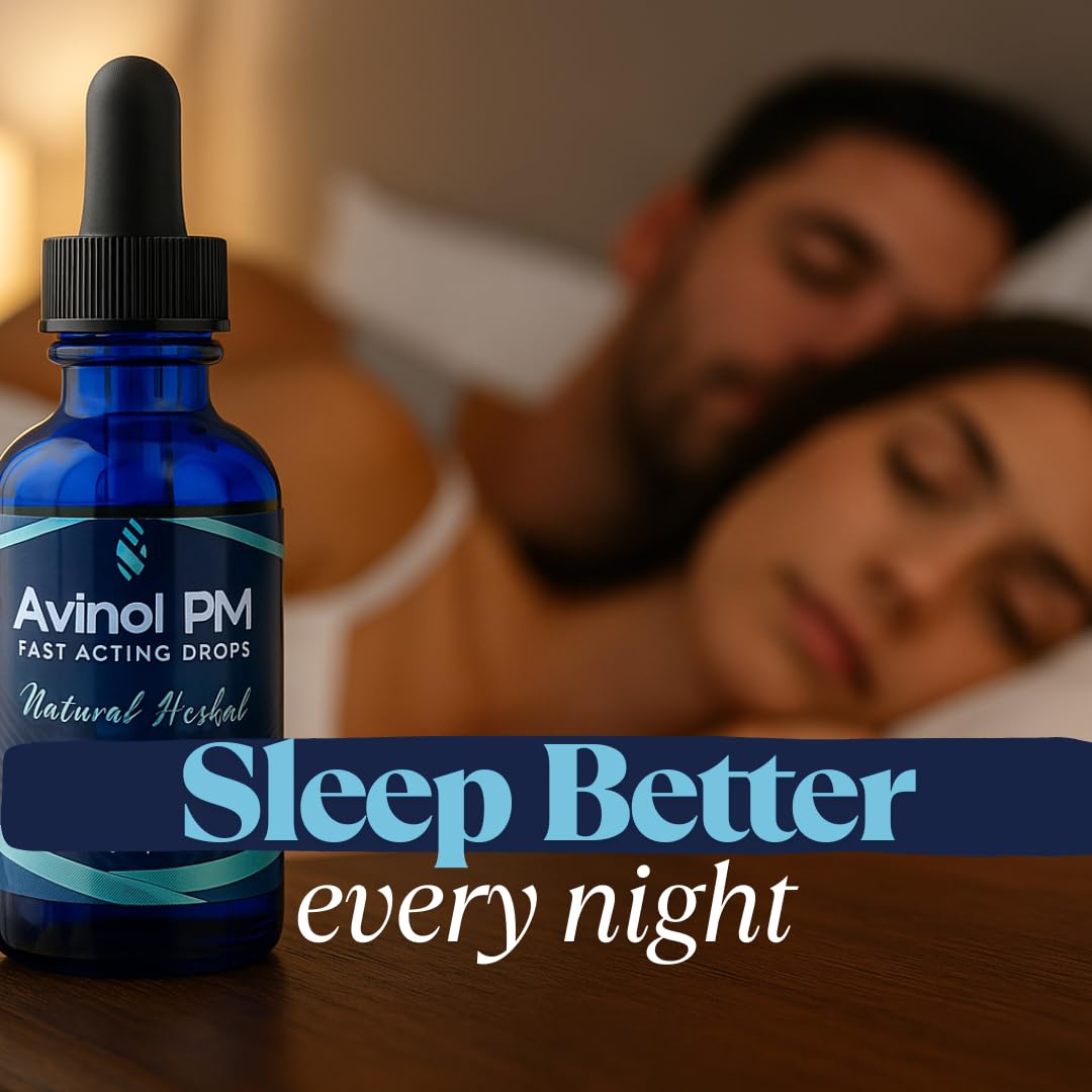 Avinol PM Sleep Drops - Extra Strength Natural Sleep Aids