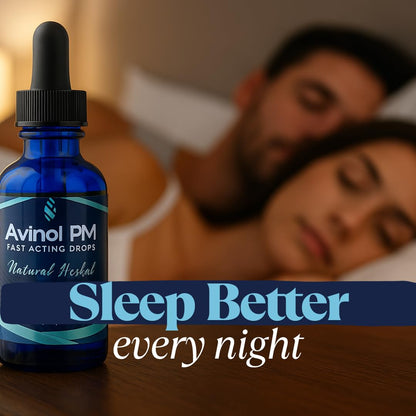 Avinol PM Sleep Drops - Extra Strength Natural Sleep Aids