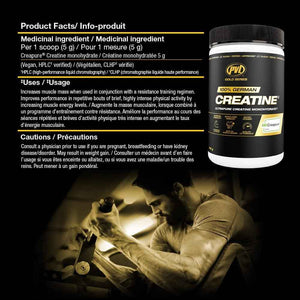PVL Creapure Creatine - 100% Pure German Creatine Monohydrate Powder-Pharmaceutical Grade Muscle Building Supplement for Strength Training, Pre Workout & Post Workout Protein Support–410g 82 Servings