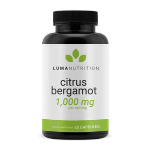 Luma Nutrition Citrus Bergamot 1000mg Per Serving - Citrus Bergamot Supplement - Heart Health Support - Made in the USA - Veteran Owned - 60 Capsules, 30 Servings Luma NutritionBuy Supplements Australia