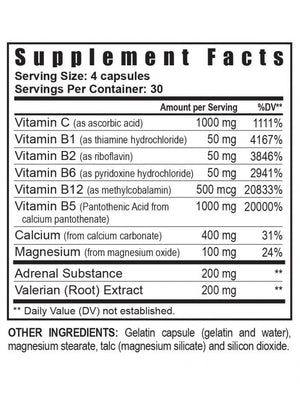 Youngevity Ultimate D-Stress™ – Natural Stress Relief Supplement with Magnesium, Valerian Root Extract, and B Vitamins – Supports Adrenal Health and Nervous System – 120 Capsules (Pack of 1) YoungevityBuy Supplements Australia