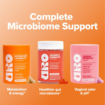 URO Metabolism + Probiotic for Energy & Gut with Chromium - 30-Day Supply