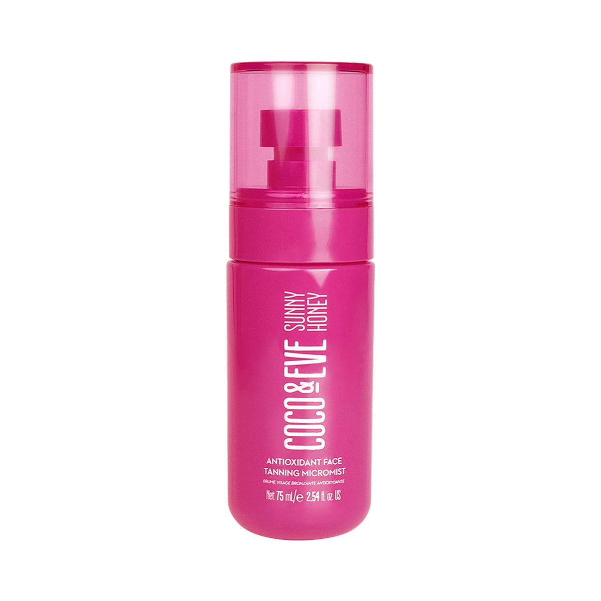 Coco & Eve Face Tanning Micromist - Sunless Facial Self Tanner Ultra Fine Mist for Face