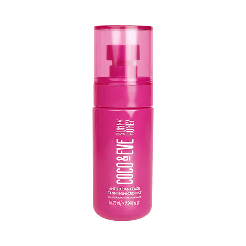 Coco & Eve Face Tanning Micromist - Sunless Facial Self Tanner Ultra Fine Mist for Face
