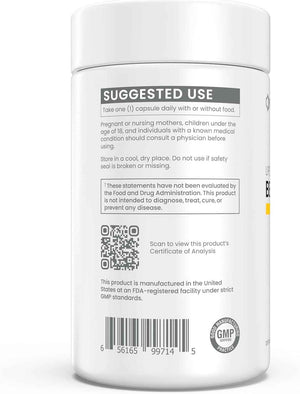 Renue By Science Berberine - 90 Berberine Supplement Capsules - 250mg Berberine per Serving - Bioavailable Formula for Increased Absorption - Non-GMO & Allergen Free - Manufactured in the USA
