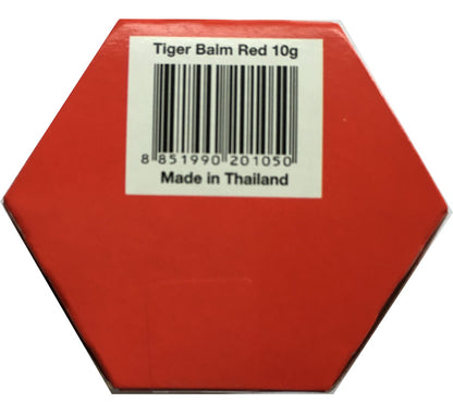 Tiger Balm Red Extra Strength Pain Relieving Ointment, 10g