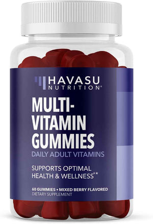 Multivitamin Gummies for Adults, Mixed Berry, 60 Count, 30 Day Supply - Multivitamin Gummies for Men and Women with Vitamins and Minerals Zinc, Vitamin C, Vitamin D, Daily Defense, 30 Servings