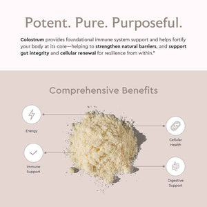 Alaya Naturals Bovine Colostrum Powder - Superfood, Bioactive Colostrum for Gut Health, Immune Support, Hormonal Balance & Muscle Recovery