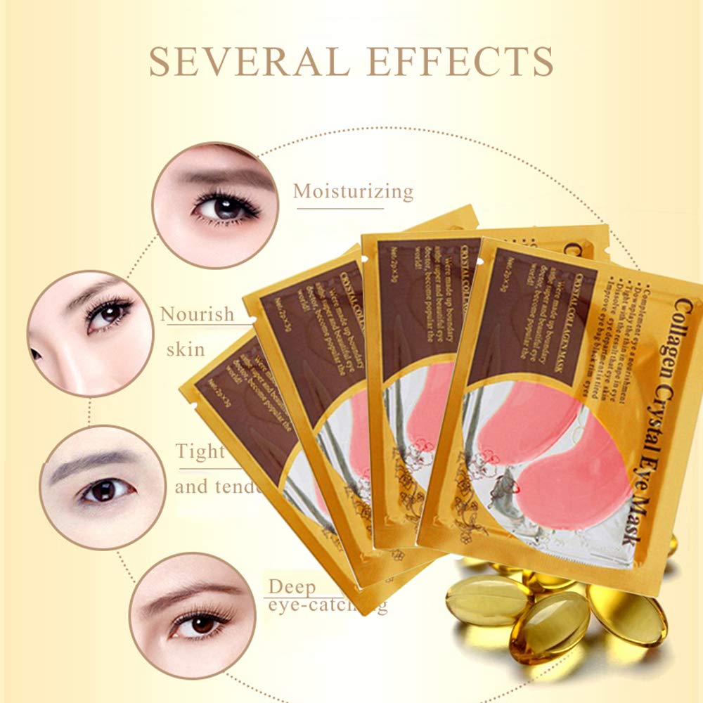 Felico Pink Collagen Under Eye Patches (30 PCS)
