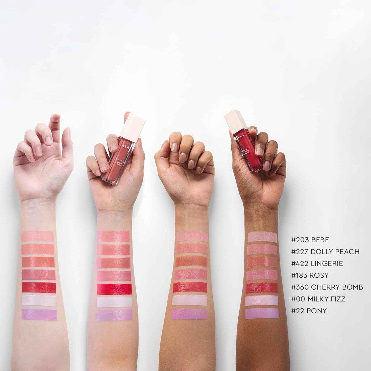 HERA Reflection Liquid Blush #360 Cherry Bomb 7.5g – Glass Skin Glow, Hydrating Serum Formula with 70% Skincare Ingredients, Buildable Radiance, Sheer Color, Korean Makeup