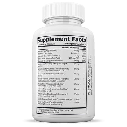 (3 Pack) Blood Balance Advanced Formula 620MG Supplement Pills 180 Capsules