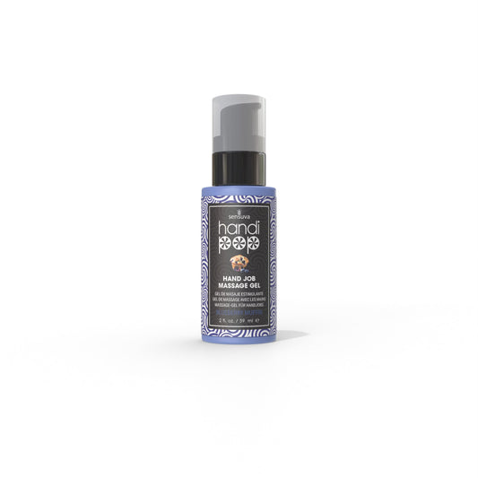 Handipop Edible Massage Gel | Water Based Hand Job & Oral Edible Gel Blueberry Muffin, 2 fl. oz. for Men, Women and Couples
