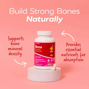 Redd Remedies, Bone Health Advanced, Vitamin D3 and Calcium for Strong Bone Support, 120 Vegetarian Capsules