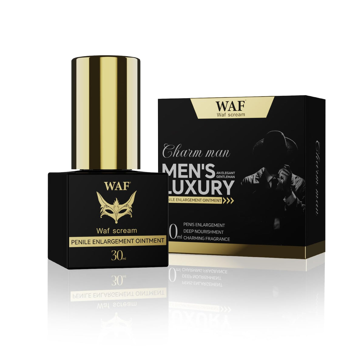 Male Enhancement Extra Strength Massage Grow Cream – Luxurious Men's Power Re-Vitalize Massage Enlargement Gel with Natural Oil for Increase Size, Huge Thickness, Strength and Prolonged Performance