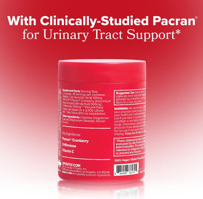 URO Urinary Tract Health Supplement with Pacran Cranberry - 30-Day Supply