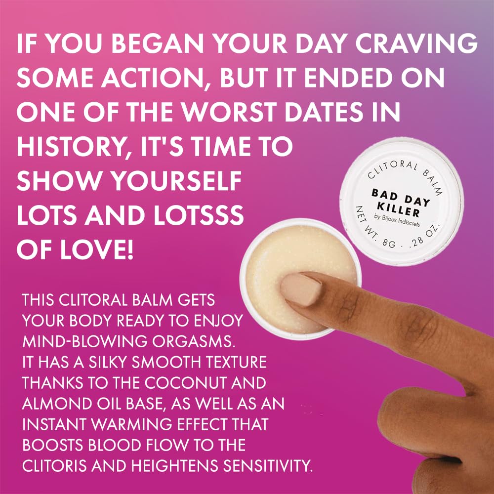 Bijoux Indiscrets Bad Day Killer Cooling Clitoral Balm, Clit Sensitizer