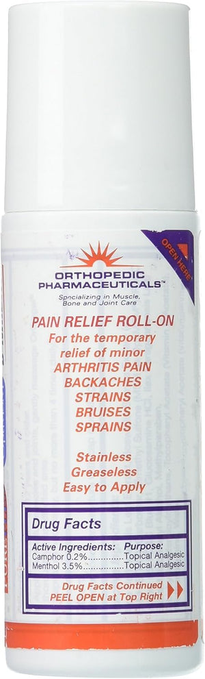 Orthogel Advanced Pain Relief Gel Roll On, 3 oz. OrthogelBuy Supplements Australia