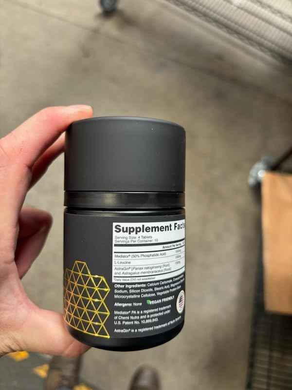 HPN PA(7) Phosphatidic Acid Muscle Builder Top Natural Muscle Builder - Boost mTOR - Build Mass and Strength from Your Workout - 10 Day Supply - Mediator phosphatidic acid with L-leucine supports protein synthesis, lean muscle and strength from training