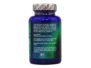 Arctic Star - Sea Cucumber Capsules - Natural Pure Iceland Atlantic Wild Caught Sea Cucumber Extract Supplement Pills - Joint Health t & Immune Health 400mg 80 Capsules/Bottle –北极星海参胶囊 Arctic StarBuy Supplements Australia
