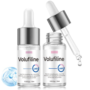 Volufiline Serum, Volufiline Under Eye Serum, Cosmetic Grade Ampoule for Skin Elasticity Improvement, Face & Body Fine Lines, Hydrating Texture, 10ml*2 GUDE GUDEBuy Supplements Australia