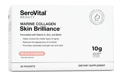 Serovital Skin Brilliance Marine Collagen – Hydrolyzed Marine Collagen Peptides
