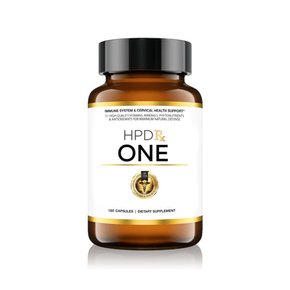 HPD Rx ONE Immunity Boost Multivitamin | HPV Supplements for Women and Men, 2 Pack 