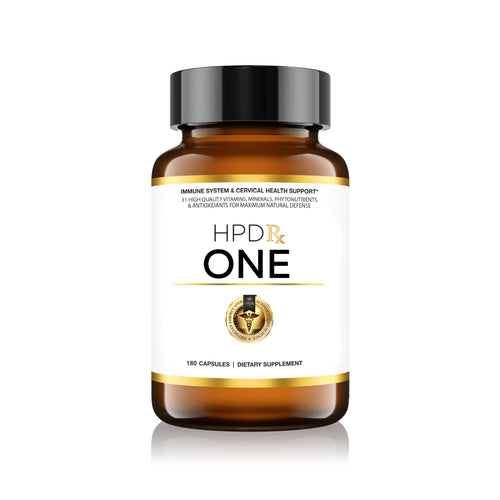 HPD Rx ONE Immunity Boost Multivitamin | HPV Supplements for Women and Men, 2 Pack 