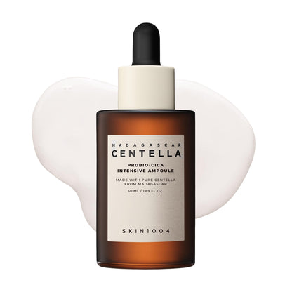 SKIN1004 Probio Cica Intensive Ampoule, Centella Serum for Face with Ceramide, Facial Serum for Nourishing & Soothing, Centella Ampoule for Skin Barrier Support, Korean Skin Care, 1.69fl.oz / 50ml