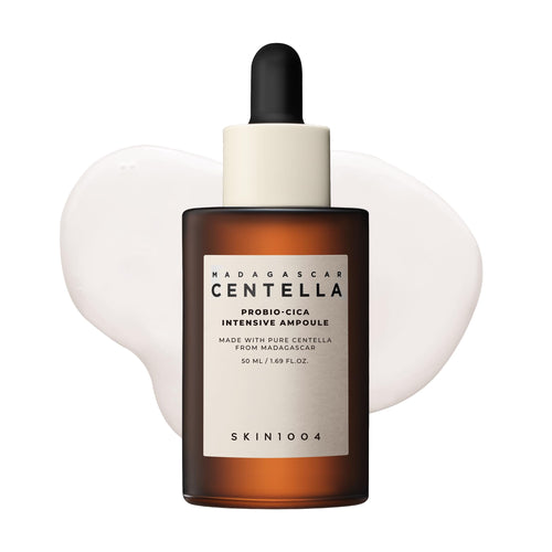 SKIN1004 Probio Cica Intensive Ampoule, Centella Serum for Face with Ceramide, Facial Serum for Nourishing & Soothing, Centella Ampoule for Skin Barrier Support, Korean Skin Care, 1.69fl.oz / 50ml