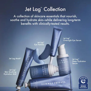 Summer Fridays Jet Lag Under Eye Patches - Hydrating & Depuffing Hydrogel Eye Masks with Caffeine & Peptides to Soothe & Refresh the Undereye Area (6 Pairs) Summer FridaysBuy Supplements Australia