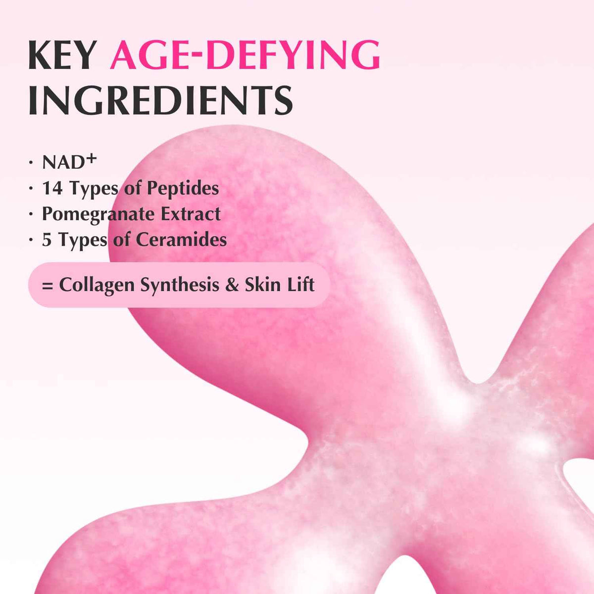 EQQUALBERRY NAD+ Peptide Boosting Serum Double Pack | 14 Peptide Serum for Face, Neck & Body | Niacinamide 2% & Vegan Collagen for Anti-Aging, Firming&Lifting | Korean Skincare, 1.01 fl oz (Pack of 2)