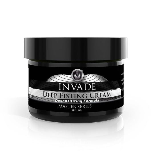 Invade Deep Fisting Cream 8oz-Lubricating Anal Cream with 5% Benzocaine