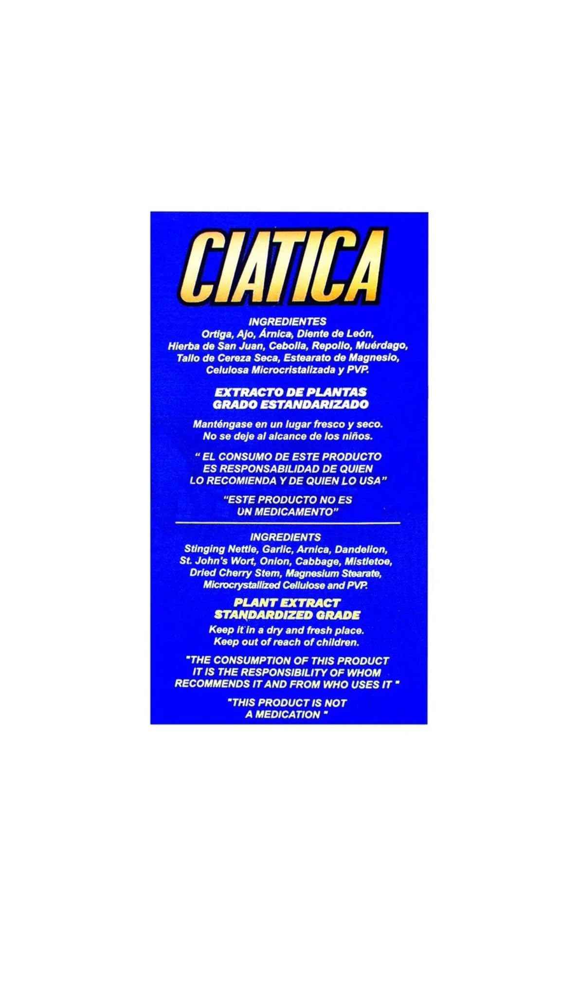 Set con Suplemento Ciatico Tratamiento Nervio Plus 60 Capsulas + Gel Extra Fuerte Ciatica 250 grs. Natural de Mexico/Entumecimiento, Hormigueo, Ardor, Dolor Nervioso, Alfileres o Agujas. (2)