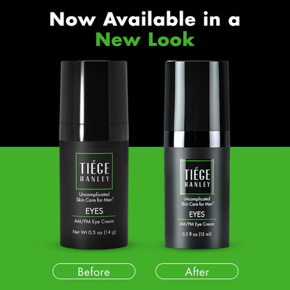 Tiege Hanley Eye Cream for Men - Anti-Aging & Dark Circles (2 Pack)