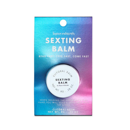 Bijoux Indiscrets Sexting Balm, Tingling Clitoral Arousal Sensitizer