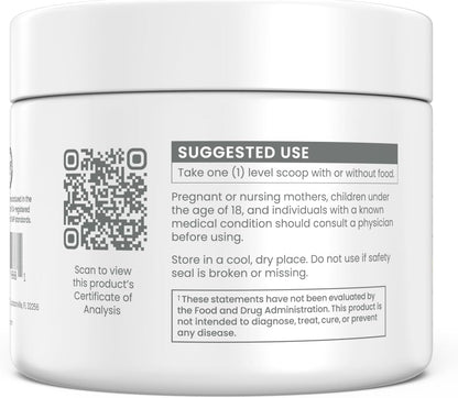 Renue By Science Resveratrol - High Strength Resveratrol Supplement - 100g Resveratrol Powder - Resveratrol 200 Day Supply - Non-GMO & Allergen Free - Manufactured in the USA Third-Party Tested