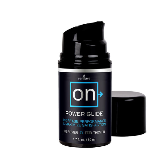 Sensuva On Power Glide for Him, Stimulating Arousal Gel for Men, Sexual Enhancer, Sex Enhancements for Male Sensation Gel, Tingling Sexual Enhancement for Penis Pleasure,USA (1.7 Fl. Oz.)