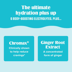 Ultima Replenisher Crave Killer Supplement, Tropical Fusion, 14 Stickpacks - Daily Zero Sugar Electrolyte Powder Hydration Packets with 6 Key Electrolytes & Chromax to Help Curb Cravings - Keto Friendly