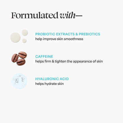 TULA Skin Care ‘Spresso Energizing Eye Balm (Americano) - 10g (0.35 oz) - Caffeine Under Eye Treatment for Dark Circles