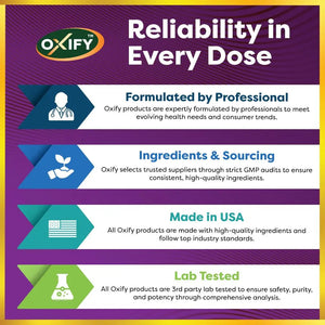Oxify D-Mannose 1500 mg | 120 Tablets | Gluten-Free, Non-GMO | Supplement Made in USA OxifyBuy Supplements Australia