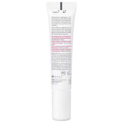Bioderma Sensibio Eye Gel (15ml) – Soothing & Moisturizing Under-Eye Treatment for Sensitive Skin | Reduces Puffiness & Fine Lines