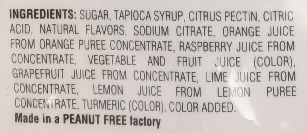 Sunkist Individually-Wrapped Fruit Gems 32OZ (2 LB) Pouch
