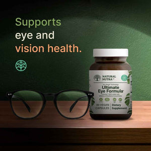 Natural Nutra Ultimate Eye Health Supplement - Bilberry & Blueberry Extract Blend for Day and Night Vision Support, Promotes Color Perception & Eye Clarity - Non-GMO, Vegan - 30 Capsules (Pack of 3)