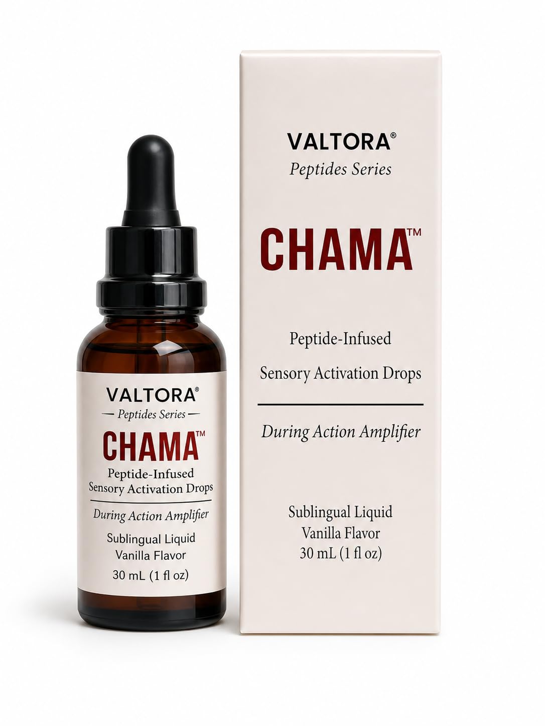 VALTORA CHAMA GetMiRite Women's Wellness Drops Plant-Based Liquid Formula Vanilla 30 mL Nutritional Supplement