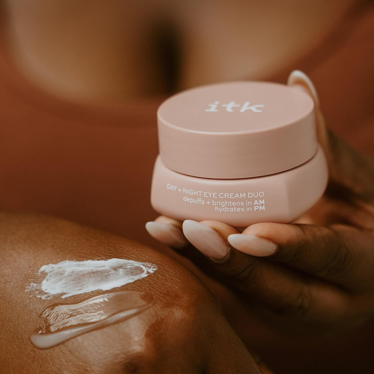 ITK Skincare Day + Night Undereye Cream Duo (Dual-Chamber)