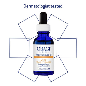 supplement products​Obagi Medical Professional-C 20% Vitamin C Serum - Helps Brighten Skin Tone and Minimize the Appearance of Fine Lines & Wrinkles - 1 oz - JerryCherryUSA